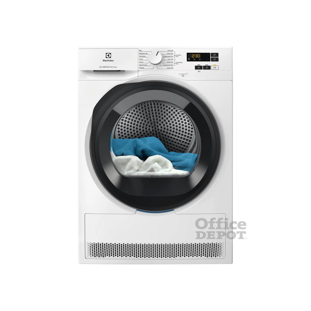 Electrolux EW6D185YE fehér, 8 kg, hőszivattyús, szárítógép