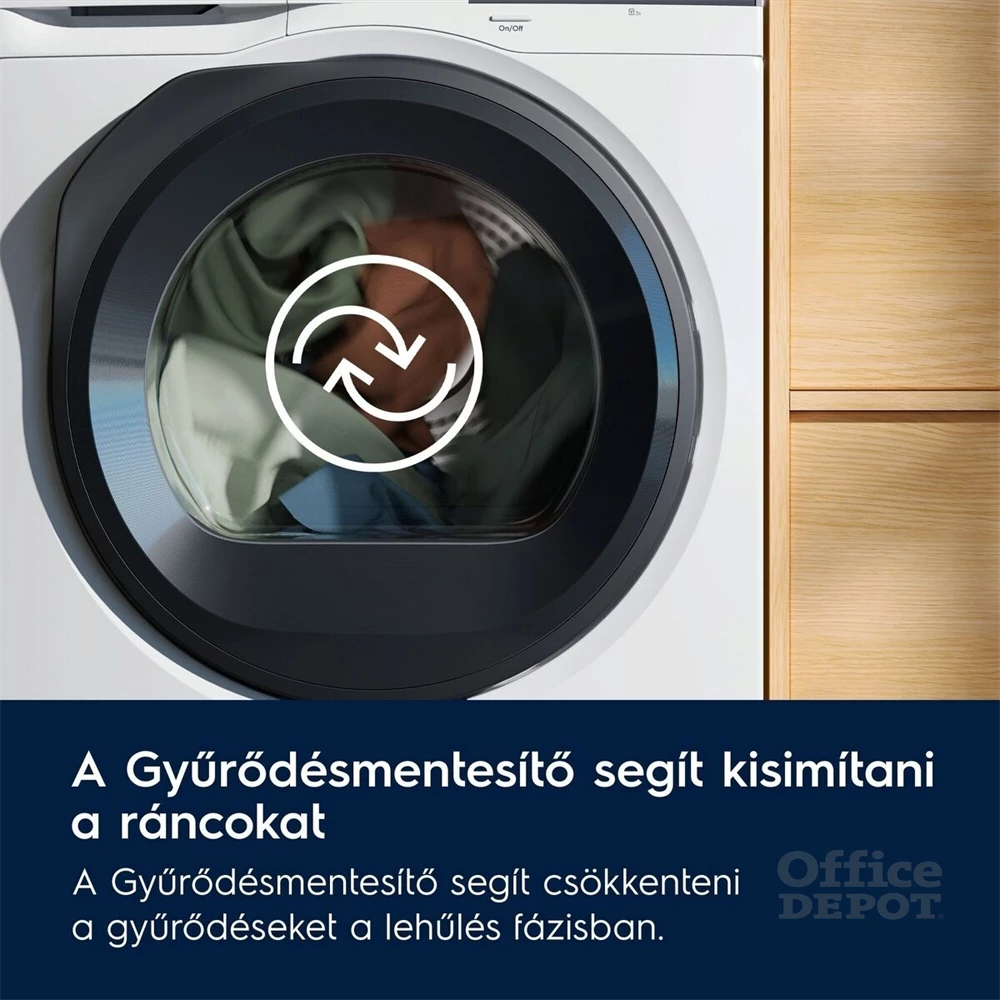 Electrolux EW6D185YE fehér, 8 kg, hőszivattyús, szárítógép