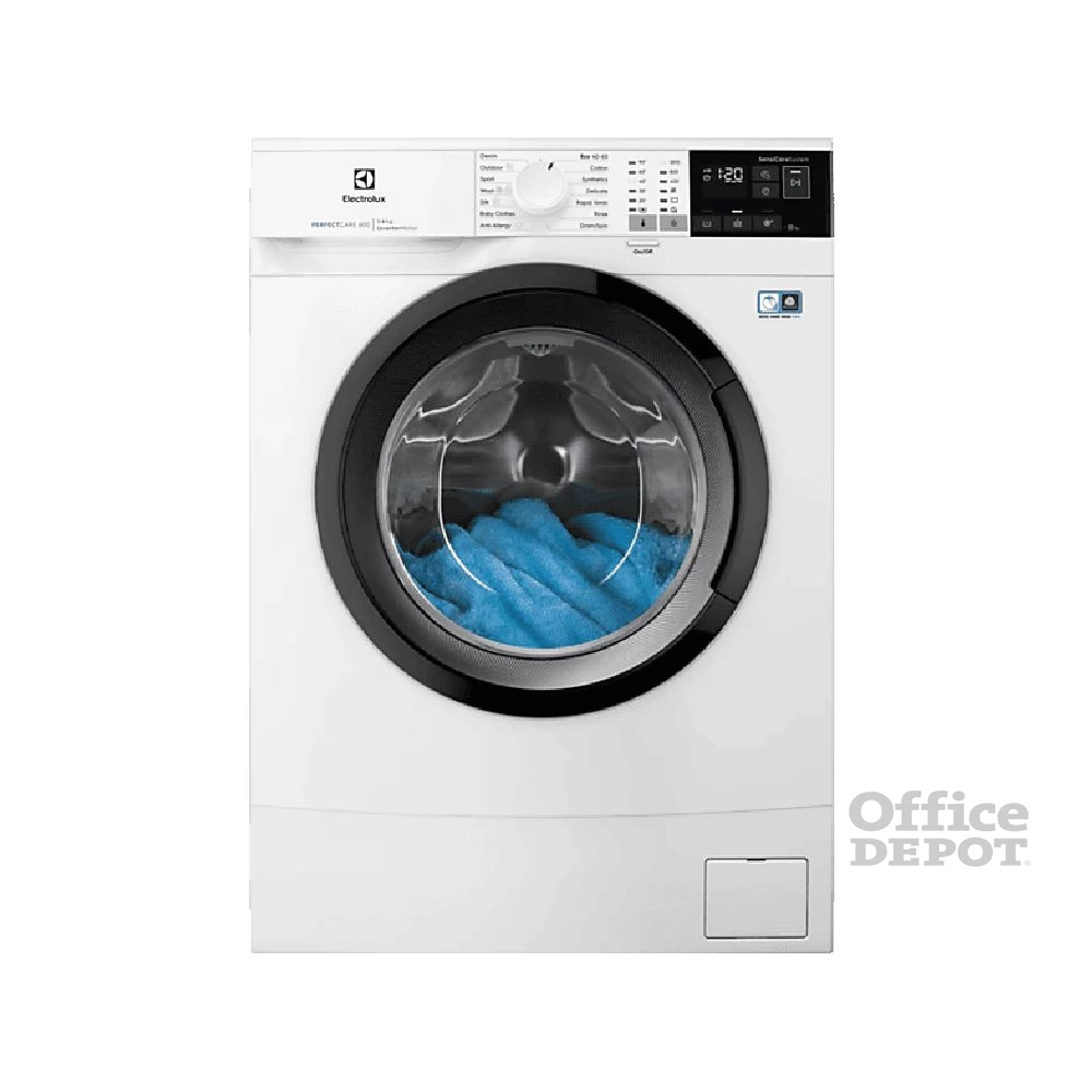 Electrolux EW6SM426BE fehér, elöltöltős, keskeny, max.1200ford., 6 kg, mosógép