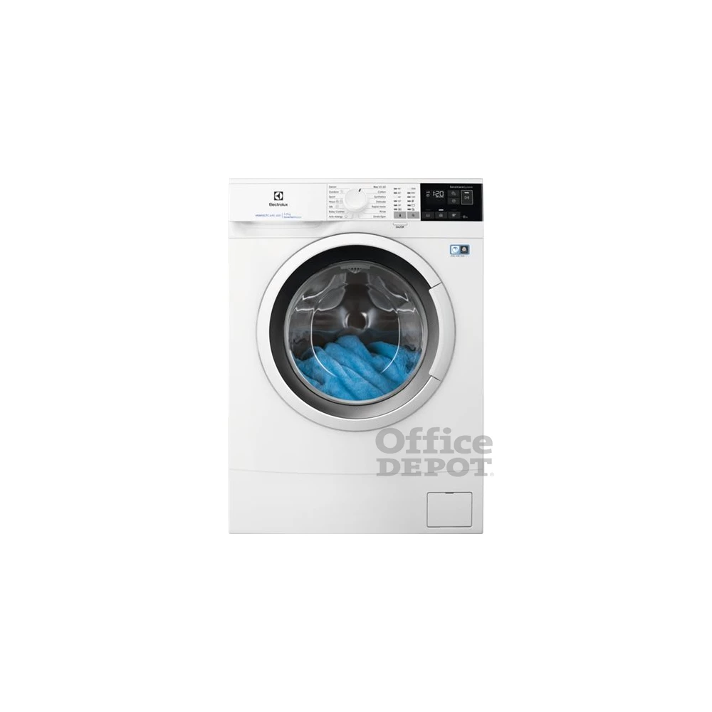 Electrolux EW6SN427WI fehér, elöltöltős, keskeny, max.1200ford., 7 kg, mosógép