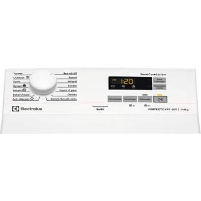 Electrolux EW6TN5261FH 6 kg felültöltős mosógép Electrolux EW6TN5261FH 6 kg felültöltős mosógép