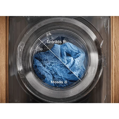 Electrolux EW7W5697QE SteamCare fehér, elöltöltős, max.1600ford., 9 kg/5 kg, mosó-szárítógép