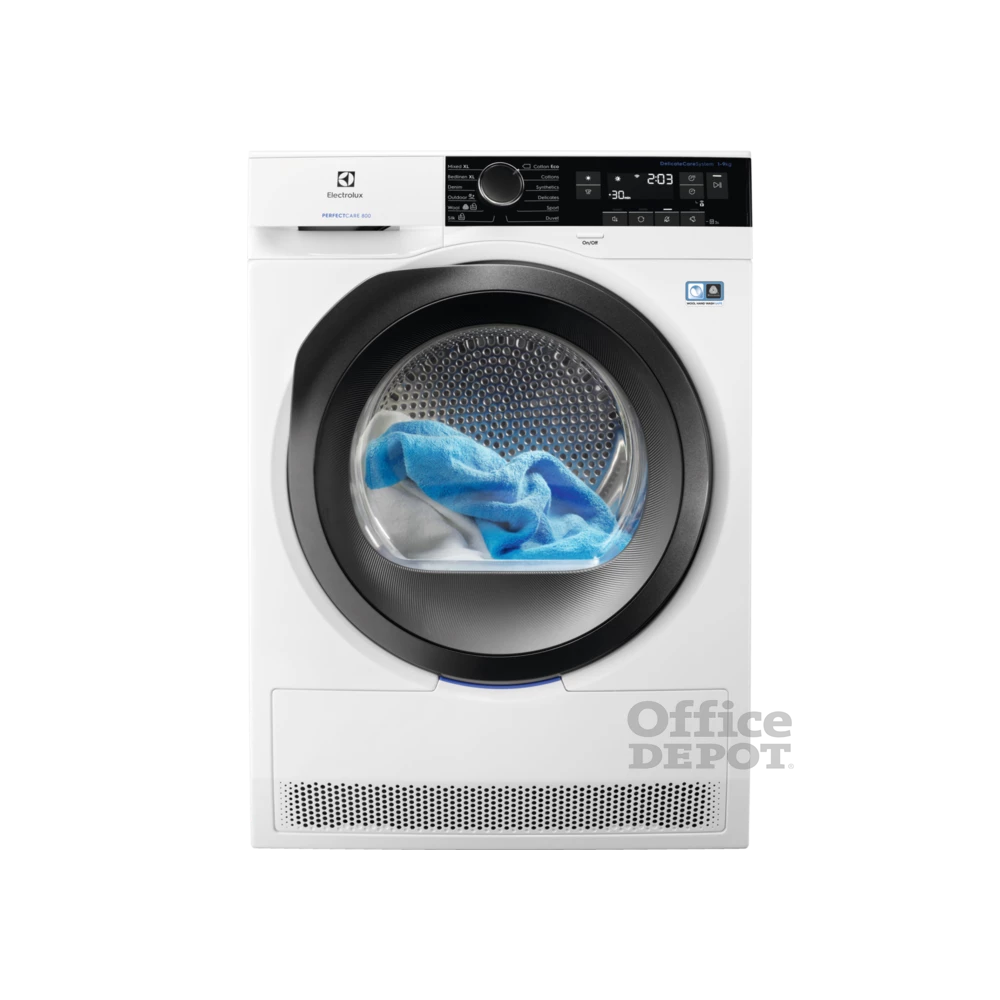 Electrolux EW8H259ST fehér, 9 kg, hőszivattyús, szárítógép