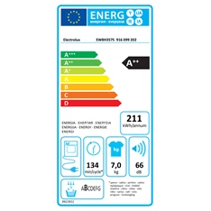 Electrolux EW8H357S 7 kg hőszivattyús szárítógép Electrolux EW8H357S 7 kg hőszivattyús szárítógép