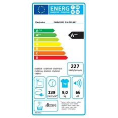 Electrolux EW8H359S 9 kg hőszivattyús szárítógép Electrolux EW8H359S 9 kg hőszivattyús szárítógép