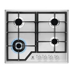 Electrolux KGS64362SX inox beépíthető gáz főzőlap Electrolux KGS64362SX inox beépíthető gáz főzőlap
