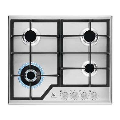 Electrolux KGS64362SX inox beépíthető gáz főzőlap Electrolux KGS64362SX inox beépíthető gáz főzőlap