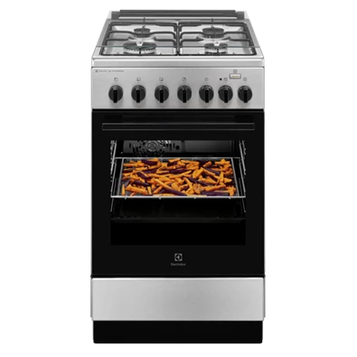 Electrolux LKK560000X inox kombinált tűzhely Electrolux LKK560000X inox kombinált tűzhely