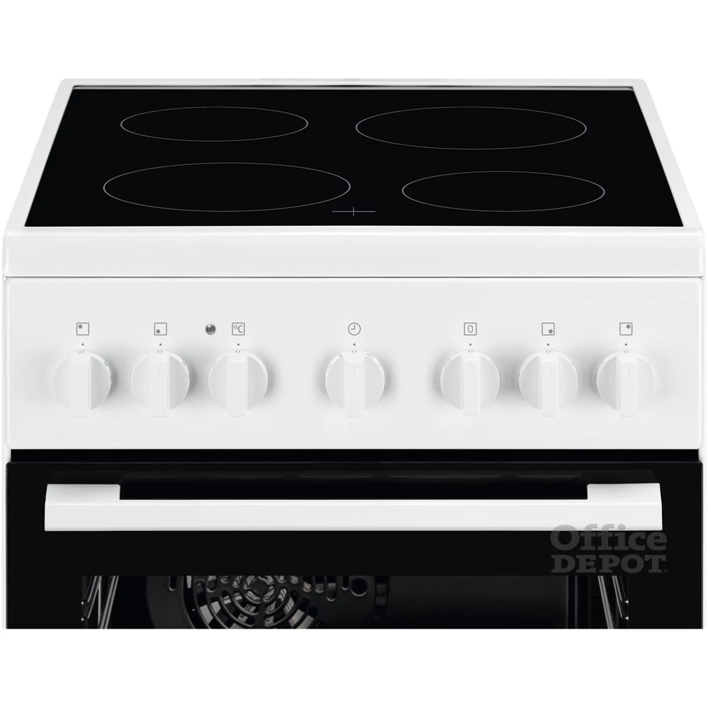 Electrolux LKR520066W fehér, szabadonálló, kerámialapos, elektromos, főzőzóna: 4, sütő:57L, grill, tűzhely