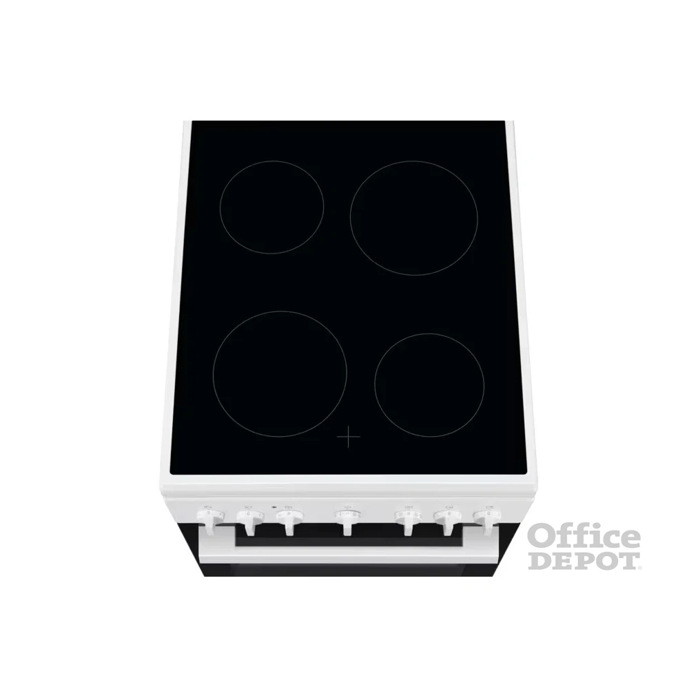 Electrolux LKR520066W fehér, szabadonálló, kerámialapos, elektromos, főzőzóna: 4, sütő:57L, grill, tűzhely