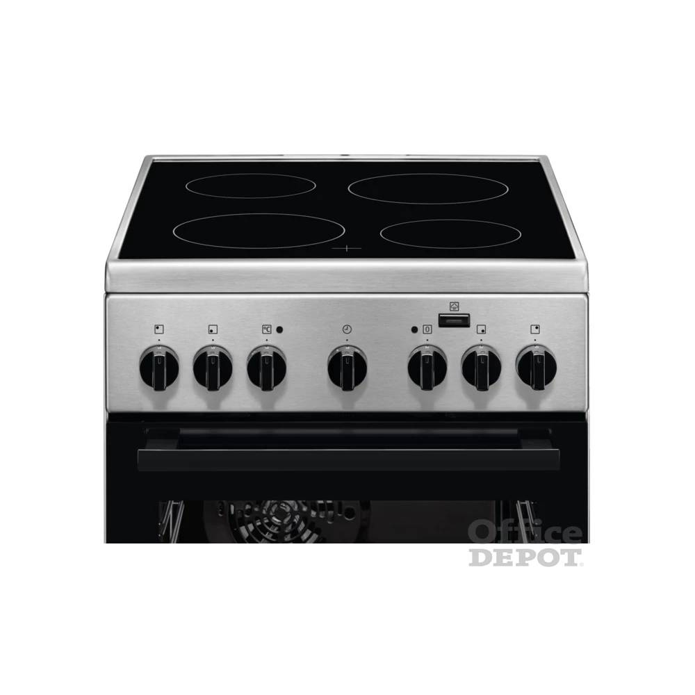 Electrolux LKR560000X inox, szabadonálló, kerámialapos, elektromos, főzőzóna: 4, sütő:54L, grill, tűzhely