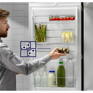 Electrolux LRC4DE35WR egyajtós hűtőszekrény (K) (Újszerű)
