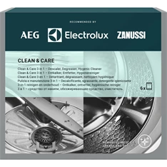 Electrolux M3GCP400 6 db-os 3 az 1-ben mosó- és mosogatógép tisztítószer szett Electrolux M3GCP400 6 db-os 3 az 1-ben mosó- és mosogatógép tisztítószer szett