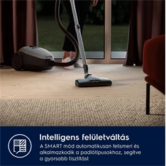 Electrolux PD82-4MG szürke csendes porzsákos porszívó