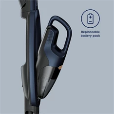 Electrolux WQ71-P50IB Well Q7-P indigó színű akkumulátoros kézi porszívó Electrolux WQ71-P50IB Well Q7-P indigó színű akkumulátoros kézi porszívó