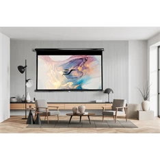 EliteScreens M84UWH 84" (16:9) 185x104cm fekete vázzal manuális fali vetítővászon EliteScreens M84UWH 84" (16:9) 185x104cm fekete vázzal manuális fali vetítővászon