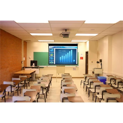 EliteScreens M84UWH 84" (16:9) 185x104cm fekete vázzal manuális fali vetítővászon EliteScreens M84UWH 84" (16:9) 185x104cm fekete vázzal manuális fali vetítővászon