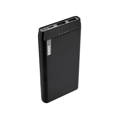 Emos B0526B ALPHA 10S, 10000 mAh, 10 W, fekete power bank Emos B0526B ALPHA 10S, 10000 mAh, 10 W, fekete power bank