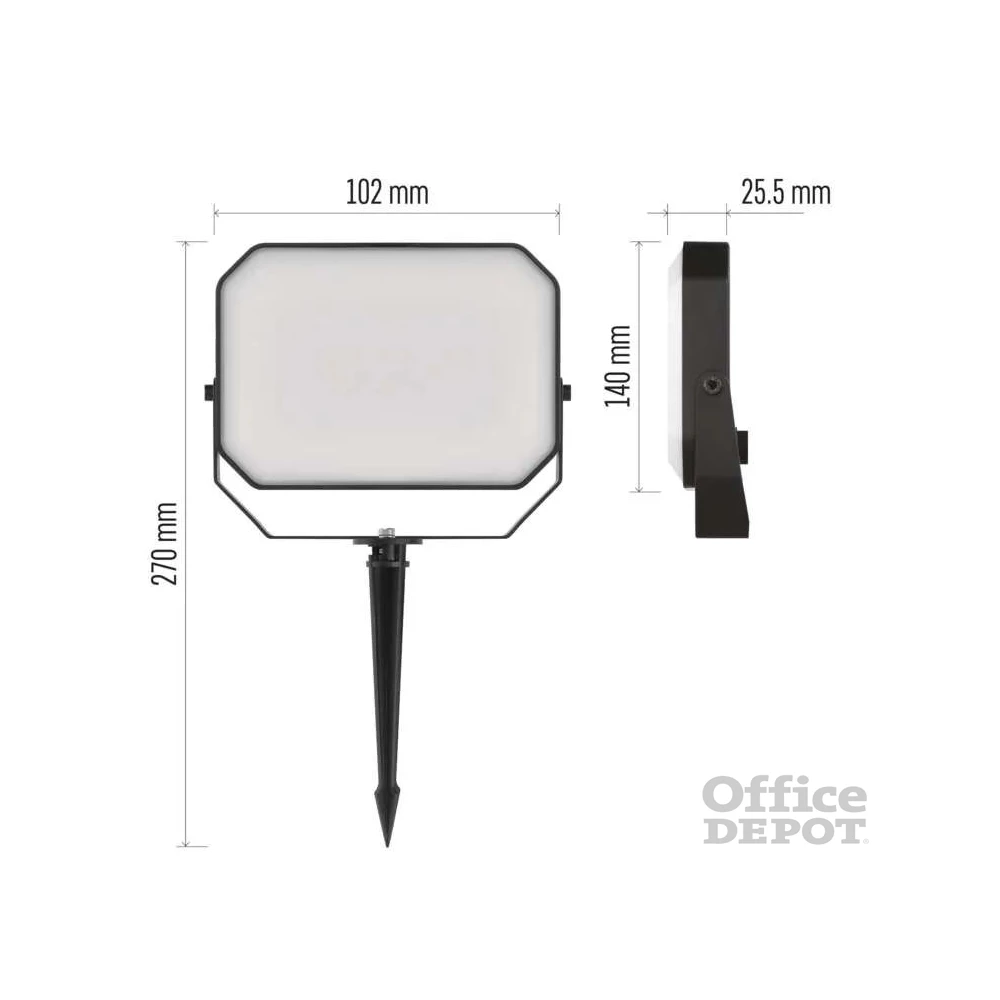 Emos GoSmart 3 darabos, 14 W, RGBIC dimmelhető, WiFi kültéri LED reflektor, kezdő készlet