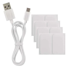 Emos GoSmart Hexagon fehér, 6 részből álló, RGBIC dimmelhető, WiFi LED asztali lámpa Emos GoSmart Hexagon fehér, 6 részből álló, RGBIC dimmelhető, WiFi LED asztali lámpa