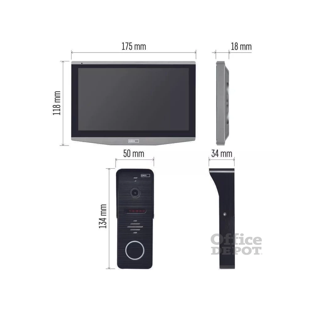 Emos H4010 GoSmart SET IP-700A 7" wifi video kaputelefon