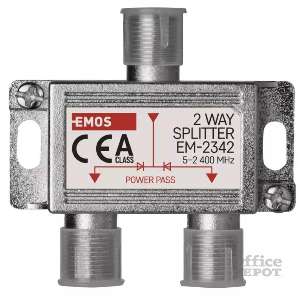Emos J0102 EM2342 2 utas antenna elosztó