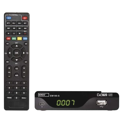 Emos J6014 EM190-s HD DVB-T2 beltéri egység Emos J6014 EM190-s HD DVB-T2 beltéri egység