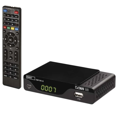 Emos J6014 EM190-s HD DVB-T2 beltéri egység Emos J6014 EM190-s HD DVB-T2 beltéri egység