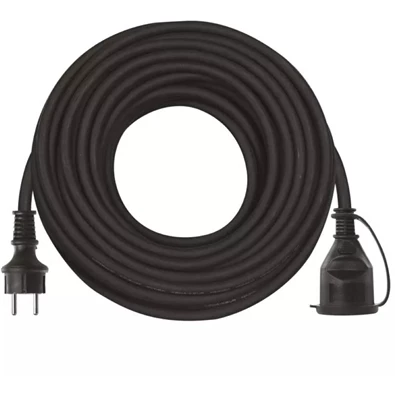 Emos P01820 20 méter 3x1,5mm2 gumikábeles hosszabbító Emos P01820 20 méter 3x1,5mm2 gumikábeles hosszabbító