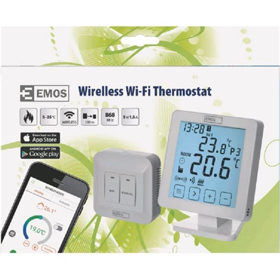 Emos P5623 WI-FI-s szobatermosztát Emos P5623 WI-FI-s szobatermosztát