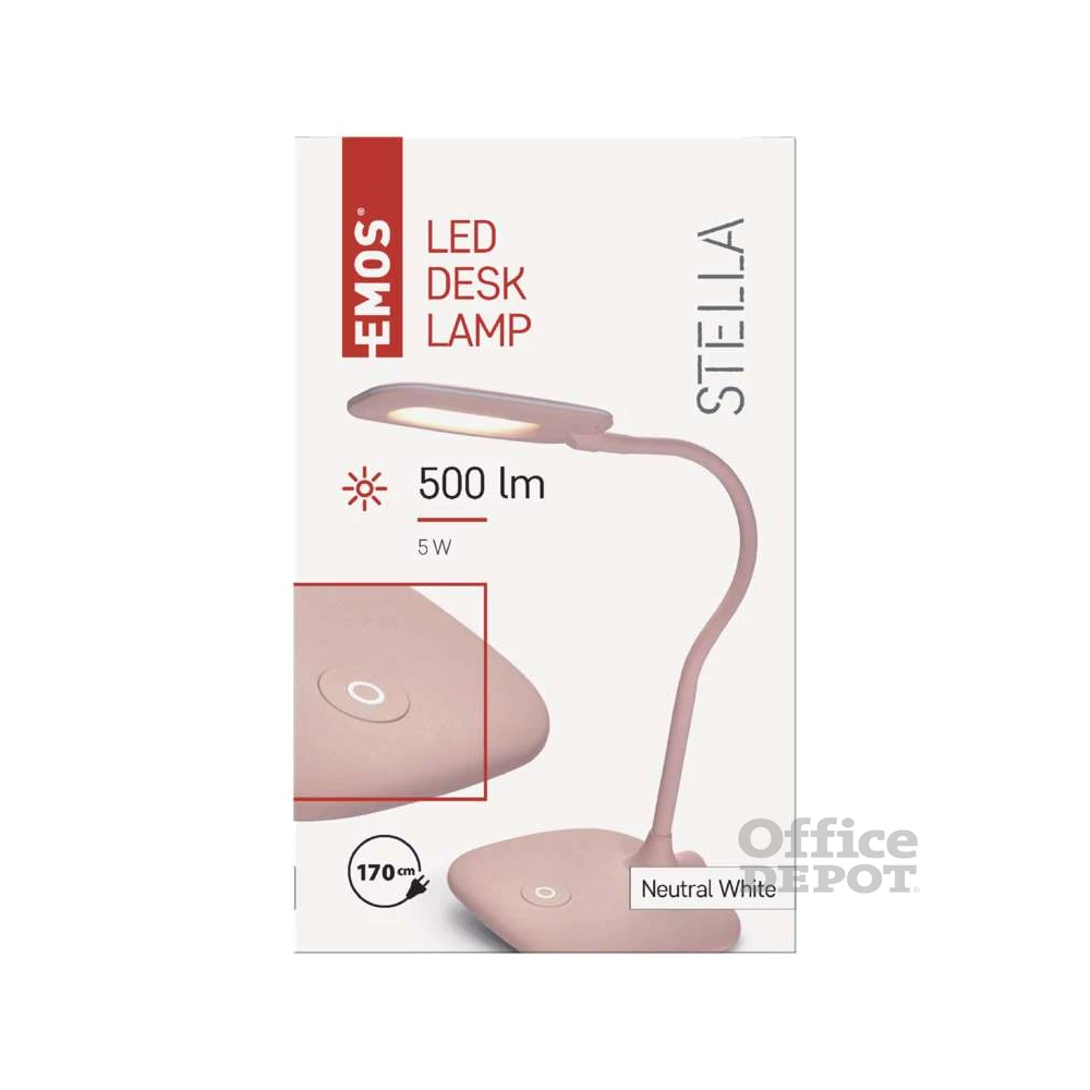 Emos Z7602P LED Stella rózsaszín asztali lámpa