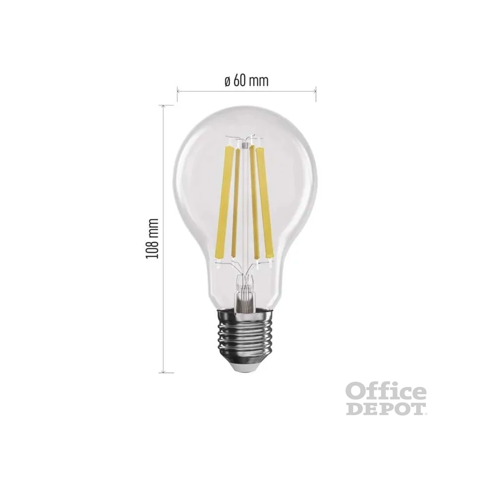 Emos ZF5164D  E27/11W (100W)/1521 lm/meleg fehér Filament A60 LED izzó