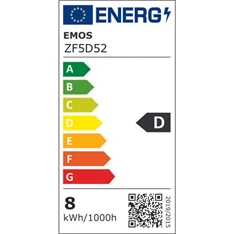 Emos ZF5D52 E27/7,8 W (75 W)/1060 lm/meleg fehér filament A60 LED izzó Emos ZF5D52 E27/7,8 W (75 W)/1060 lm/meleg fehér filament A60 LED izzó
