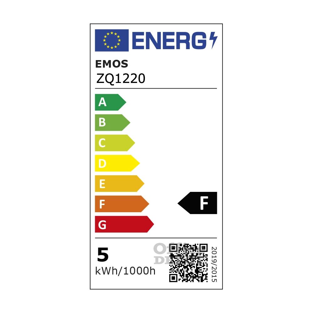 Emos ZQ1220 CLASSIC 6W E14 470 lumen meleg fehér LED kisgömb izzó