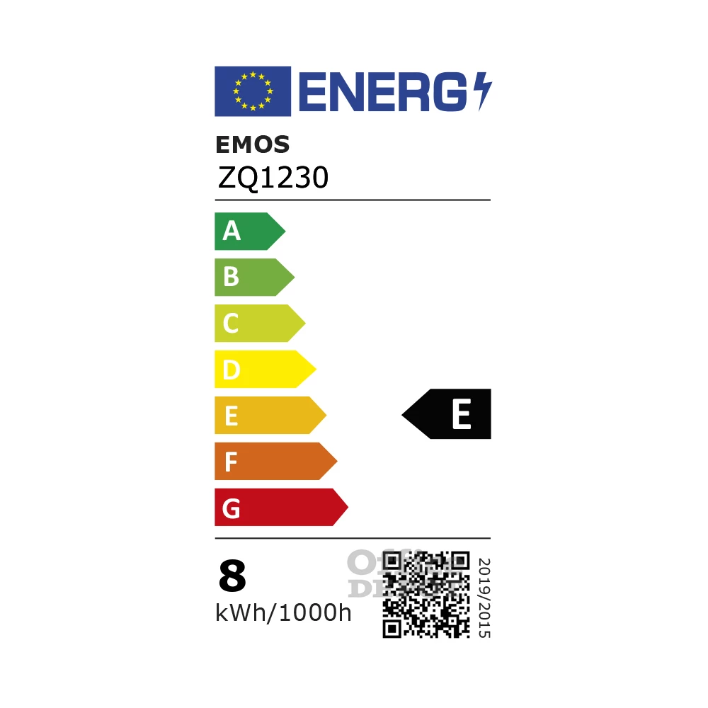 Emos ZQ1230 classic MINI 60W 806lumen E14 LED gömb izzó