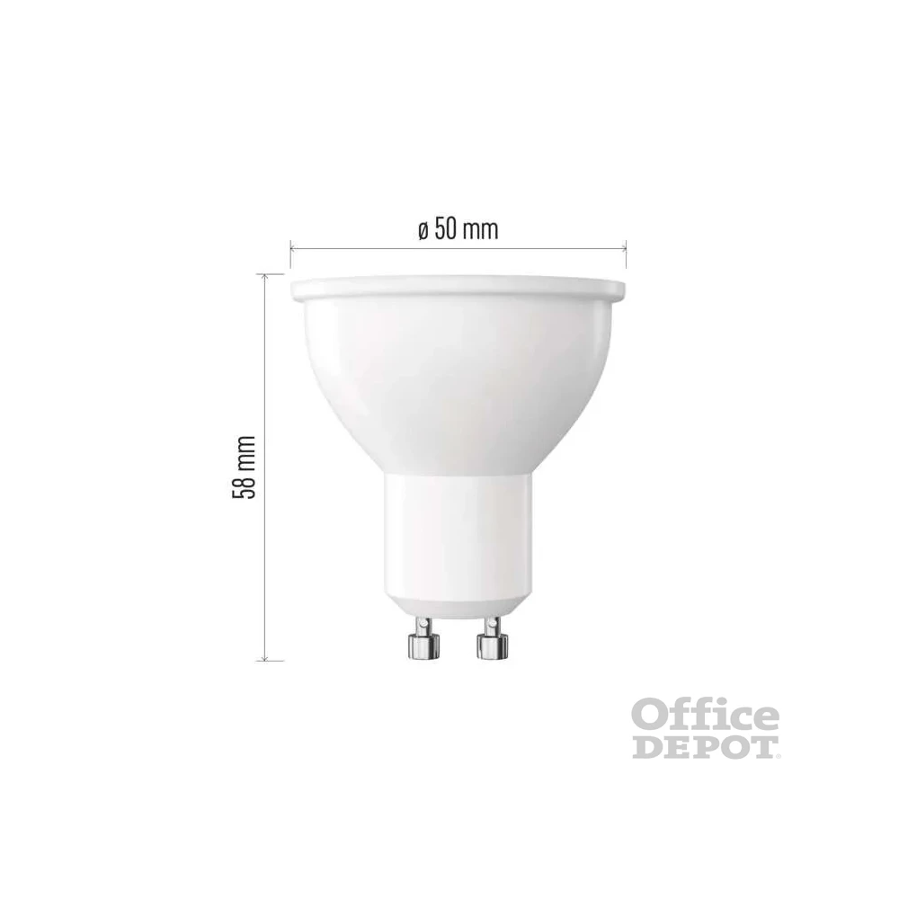 Emos ZQ8255S GU10/7W (60W)/800 lm/természetes fehér Classic MR16 LED izzó