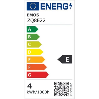 Emos ZQ8E22 classic MR16 4W 450 lm GU10 LED izzó Emos ZQ8E22 classic MR16 4W 450 lm GU10 LED izzó