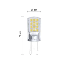 Emos ZQ9545 4W (40W)/470 lm/természetes fehér Classic JC /G9 LED izzó Emos ZQ9545 4W (40W)/470 lm/természetes fehér Classic JC /G9 LED izzó