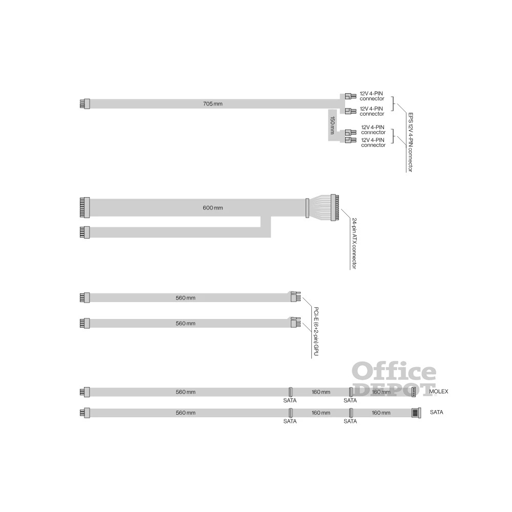 Endorfy Supremo FM5 Gold 650W tápegység