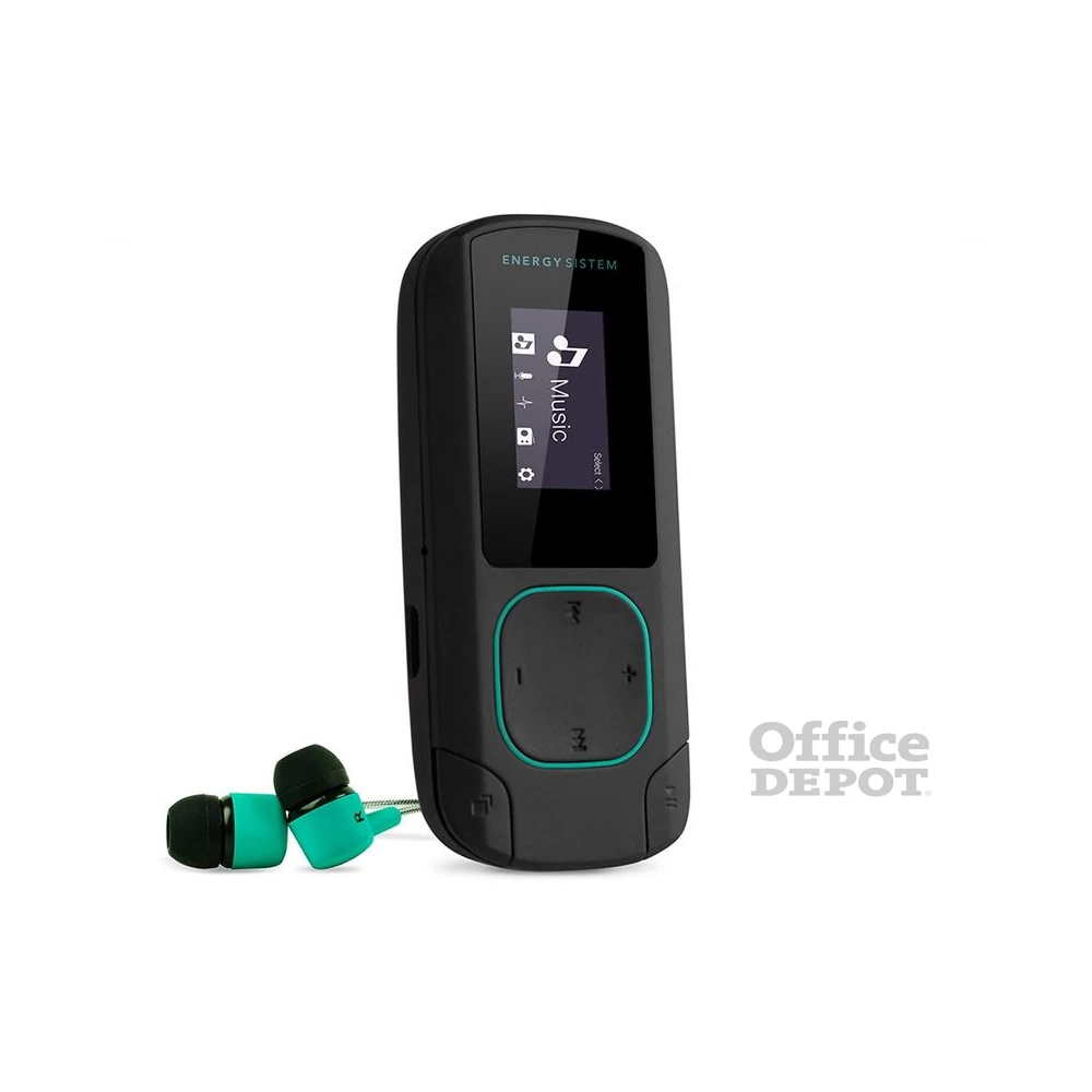 Energy Sistem EN 426508 Bluetooth-os 8GB fekete/mentazöld MP3 lejátszó