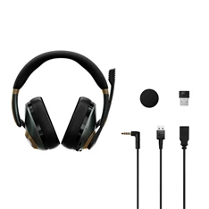 Epos Audio H3PRO Hybrid vezeték nélküli zöld gaming headset Epos Audio H3PRO Hybrid vezeték nélküli zöld gaming headset