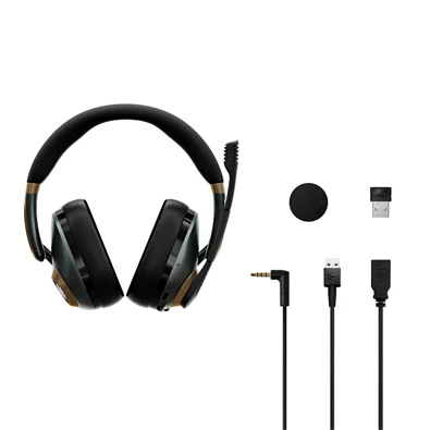 Epos Audio H3PRO Hybrid vezeték nélküli zöld gaming headset Epos Audio H3PRO Hybrid vezeték nélküli zöld gaming headset