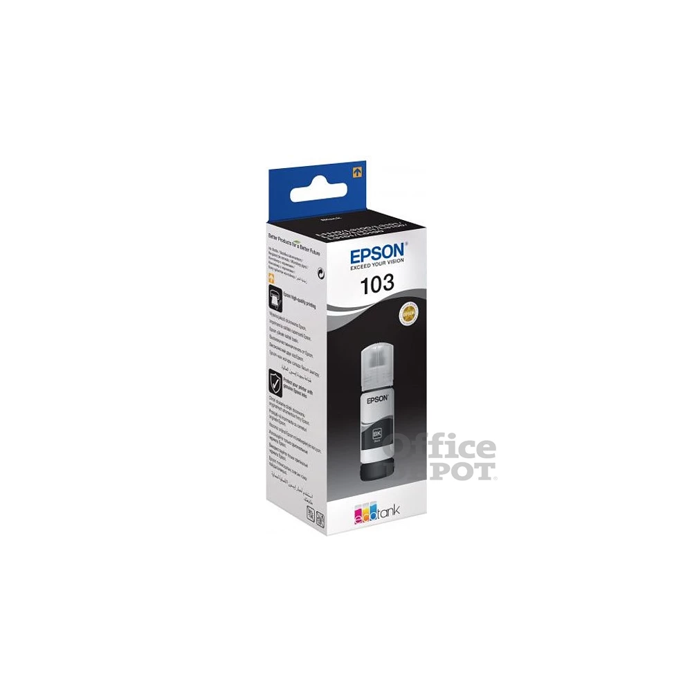 Epson C13T00S14A EcoTank 103 65ml fekete tintapalack