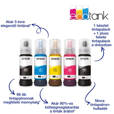 Epson EcoTank L1230 színes tintasugaras nyomtató Epson EcoTank L1230 színes tintasugaras nyomtató