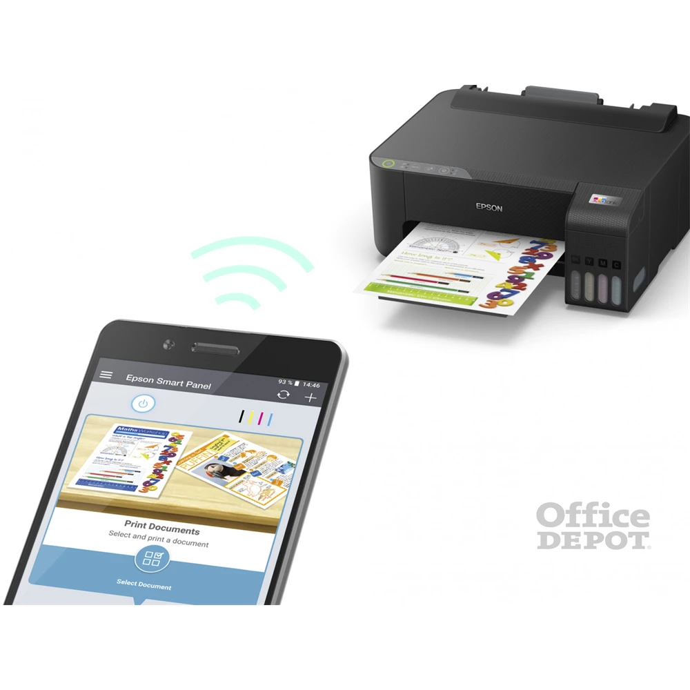 Epson EcoTank L1250 színes tintasugaras fekete egyfunkciós nyomtató (Újracsomagolt)