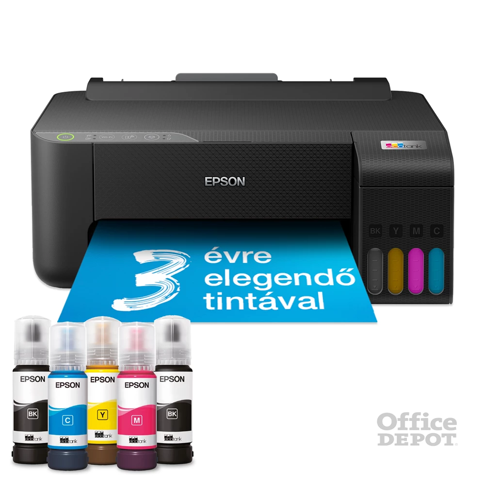 Epson EcoTank L1270 színes nyomtató WiFi, 8100/6500 oldal tintával