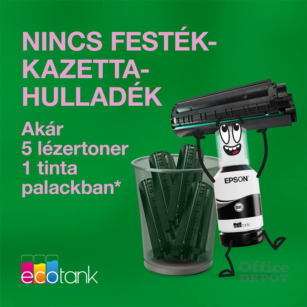 Epson EcoTank L1270 színes nyomtató WiFi, 8100/6500 oldal tintával