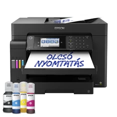 Epson EcoTank L15150 A3 színes nyomtató MFP, Duplex, WiFi/USB/LAN, 4500/2800 oldal tinta a dobozban