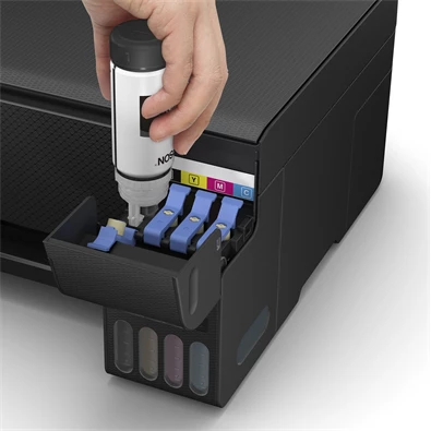 Epson EcoTank L3210 színes tintasugaras fekete multifunkciós nyomtató Epson EcoTank L3210 színes tintasugaras fekete multifunkciós nyomtató