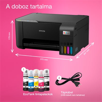 Epson EcoTank L3230 színes multifunkciós tintasugaras nyomtató Epson EcoTank L3230 színes multifunkciós tintasugaras nyomtató